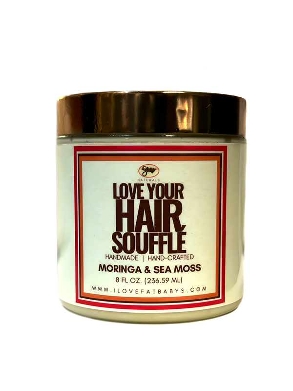 8oz. Moringa & Sea Moss Hair Soufflé