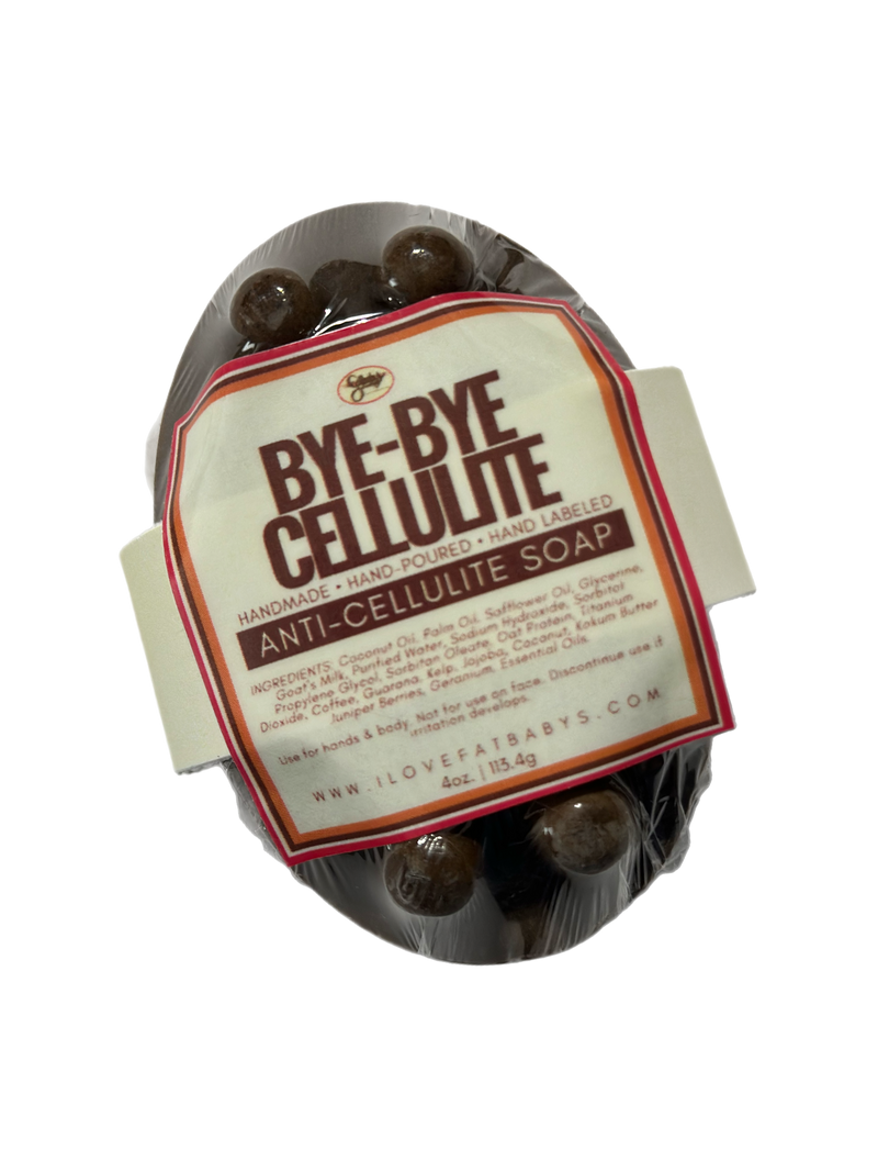 Handmade Bye-Bye Cellulite (Cellulite Reducing) Soap (4.5oz.)