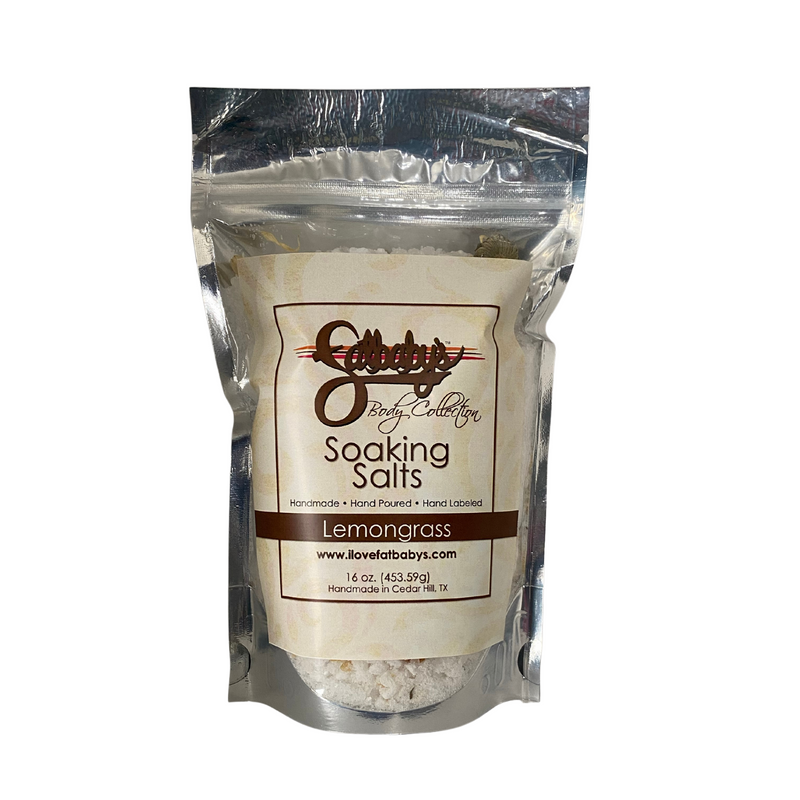 All Natural Soaking Salts (Scented with Essential Oils)